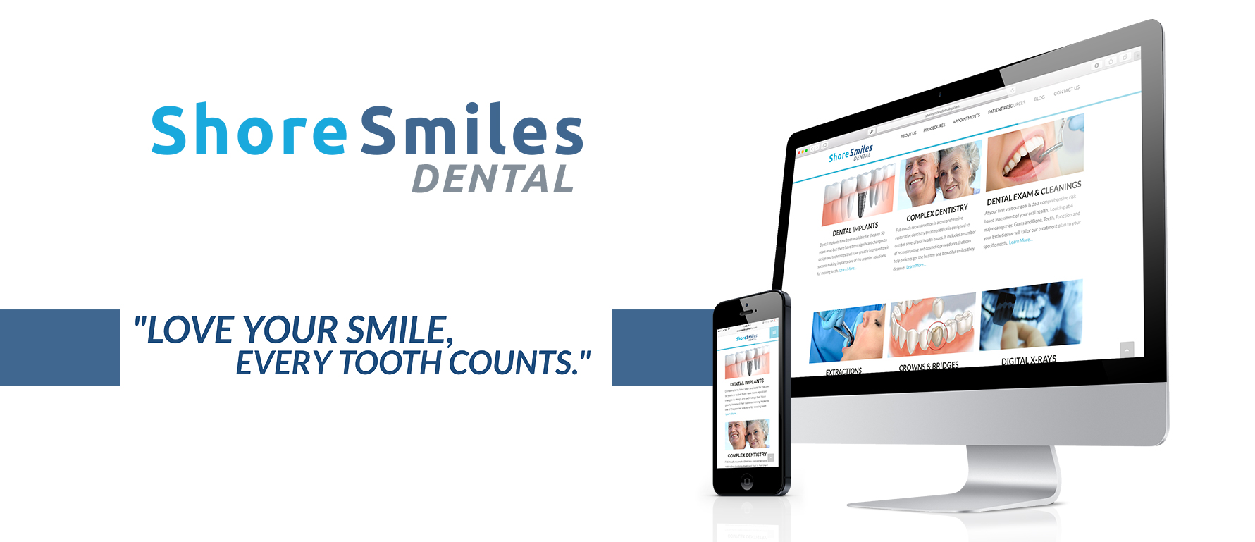 Shore Smiles Dental Responsive Website